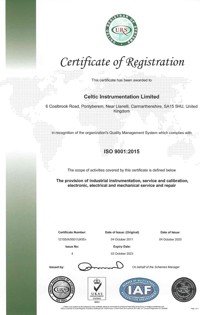 Download ISO 9001 2020 Certificate